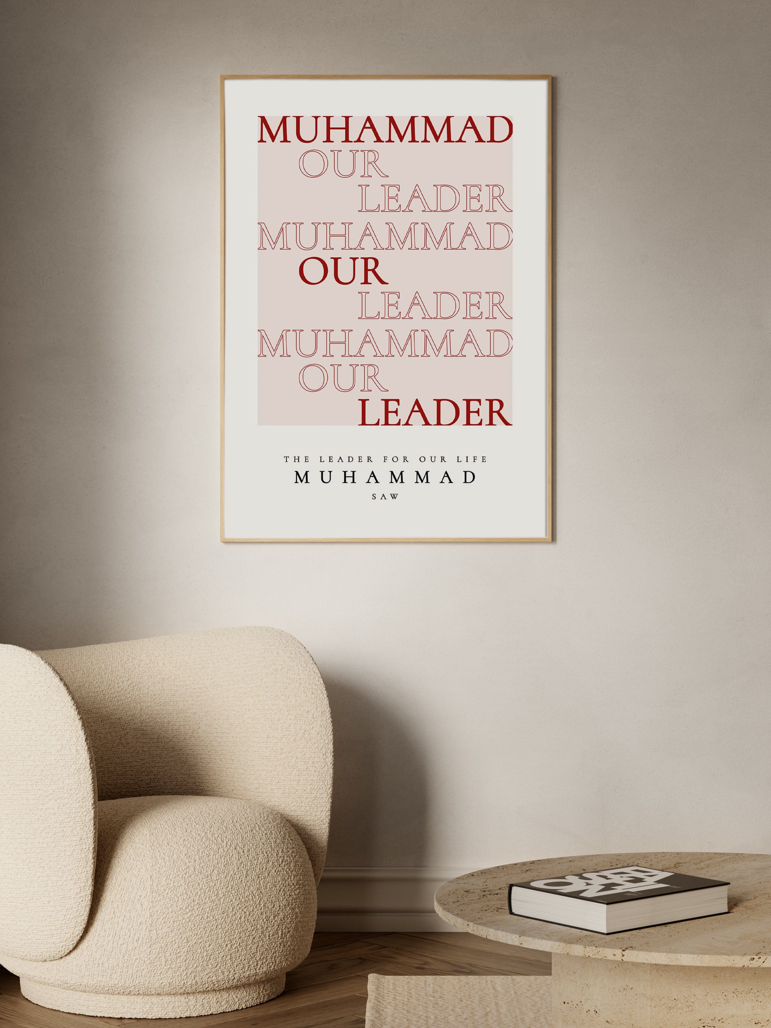 Muhammad Our Leader Poster