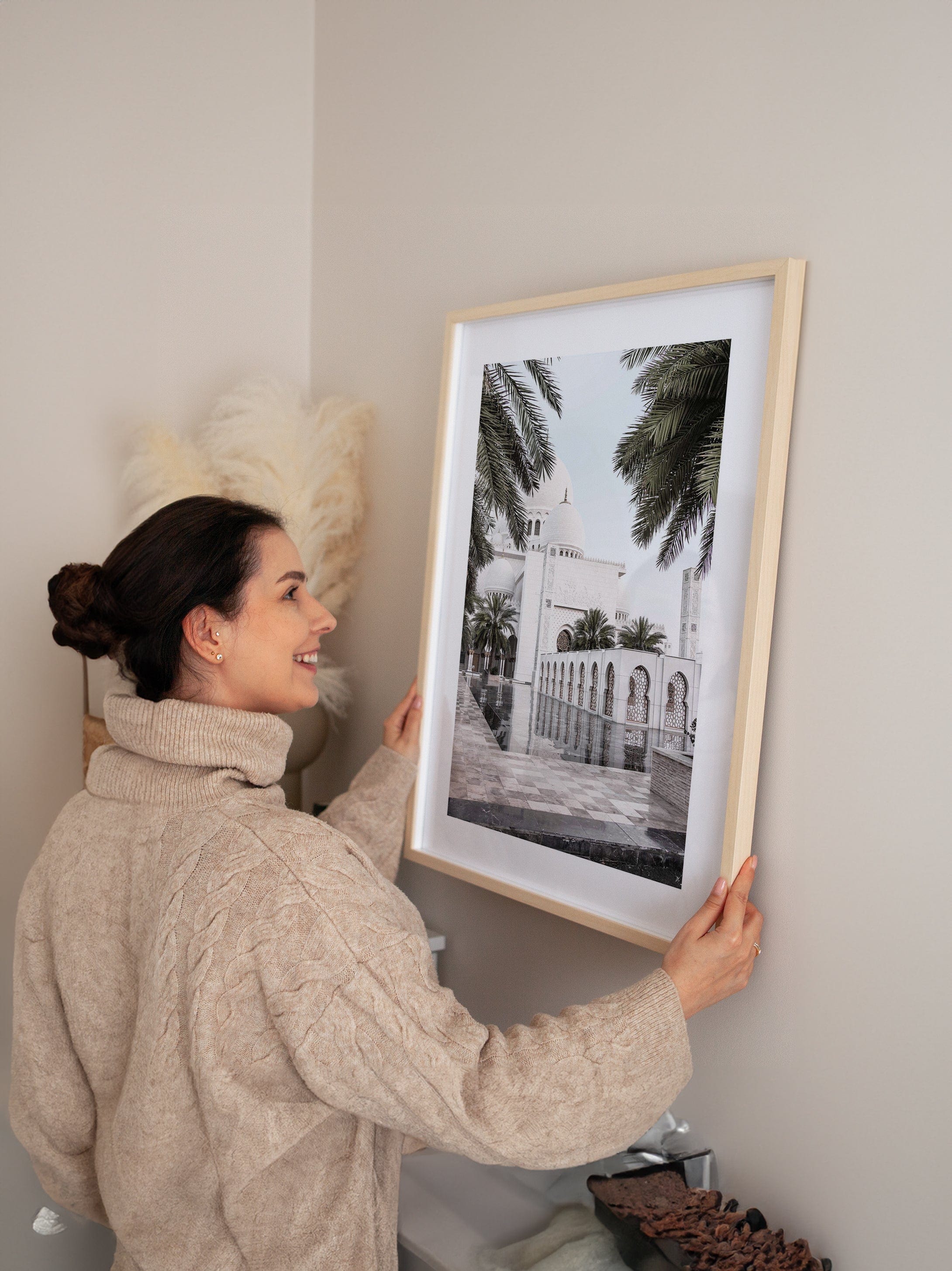 Sheikh Zayed Garden Poster