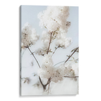 Blooming White Canvas