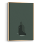 Praying Together Green Canvas