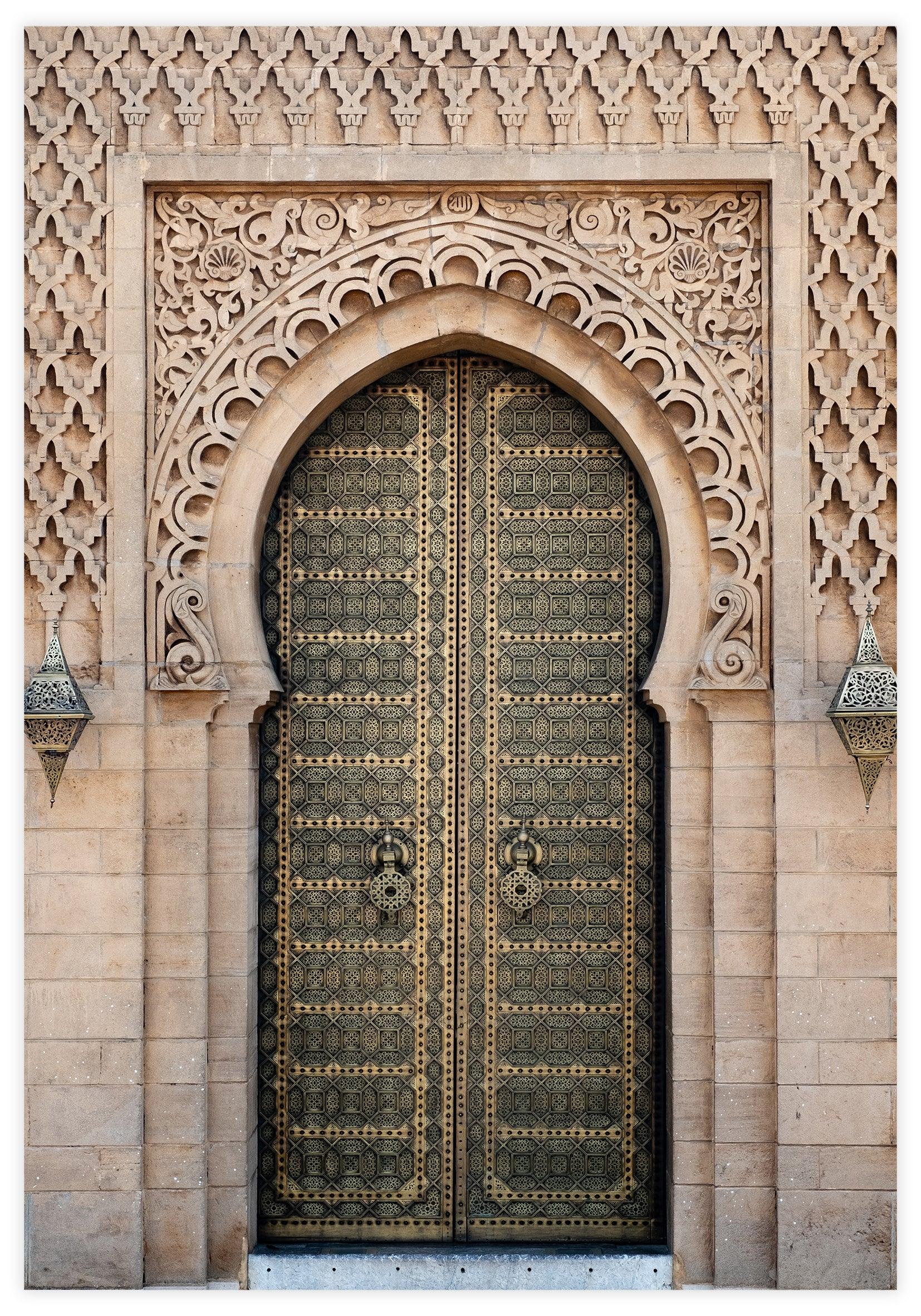 Moroccan Door Poster - KAMAN