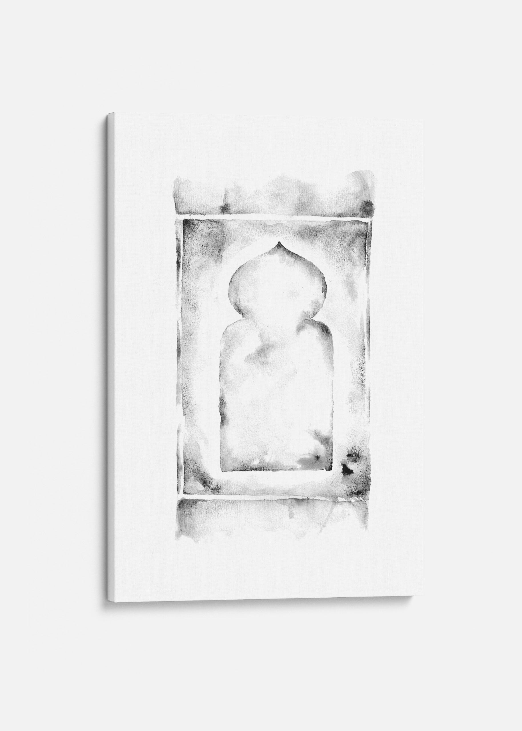 Abstract Praying Matt Canvas