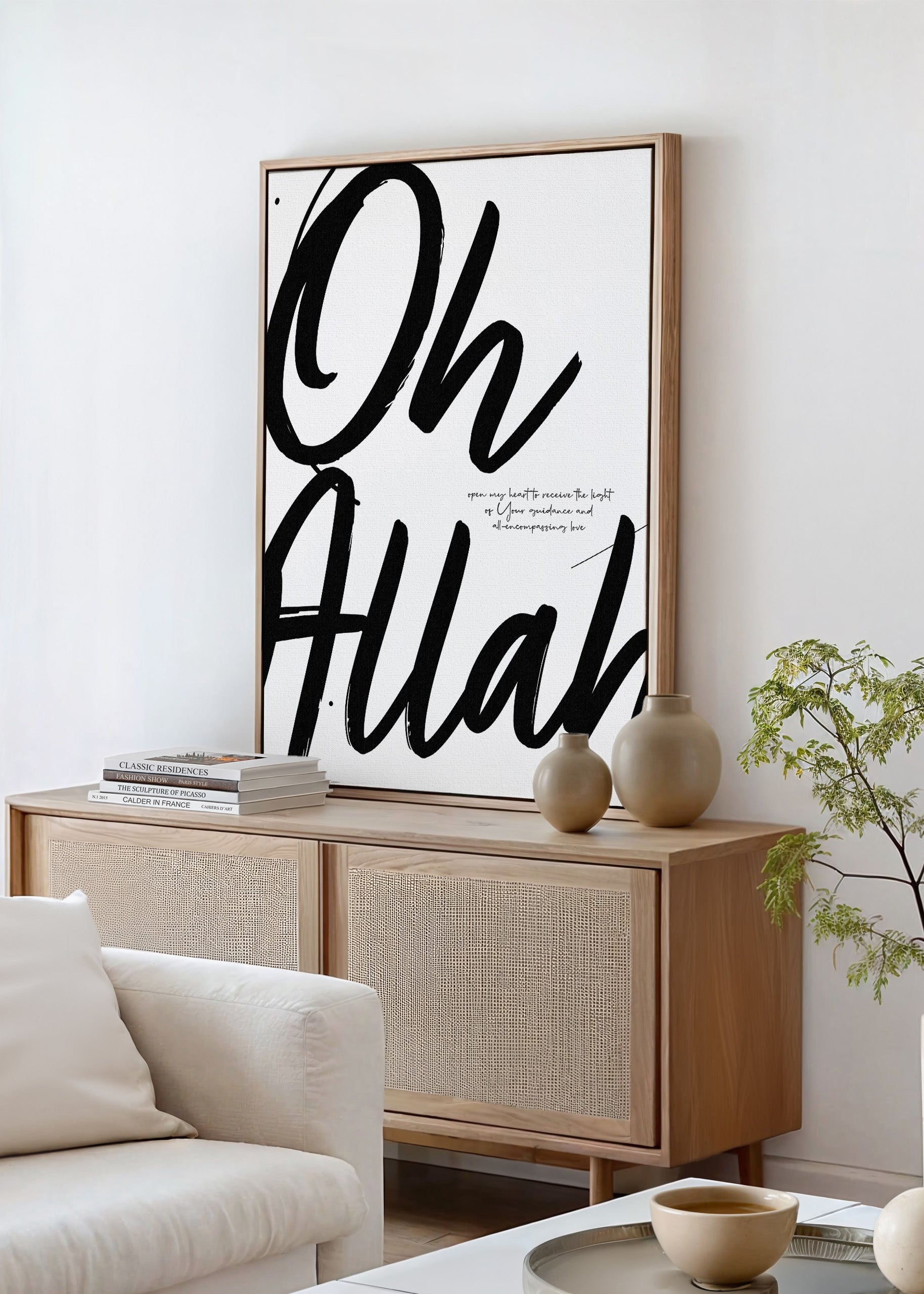 Oh Allah Canvas