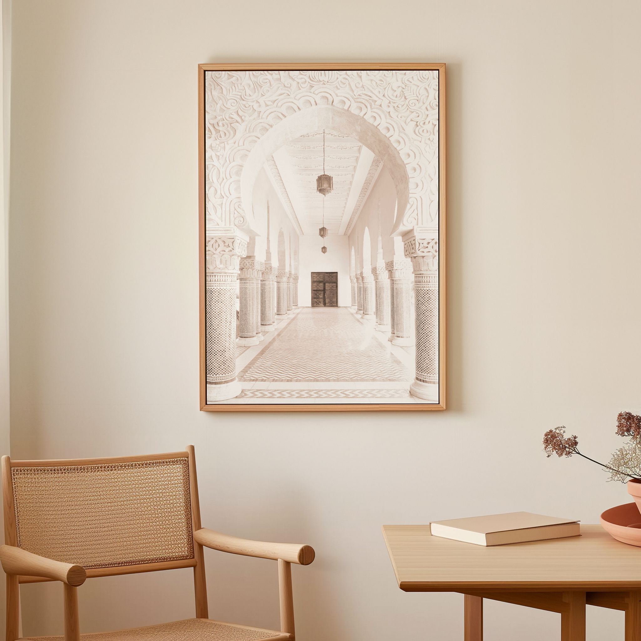 Torbogen Marokko Canvas