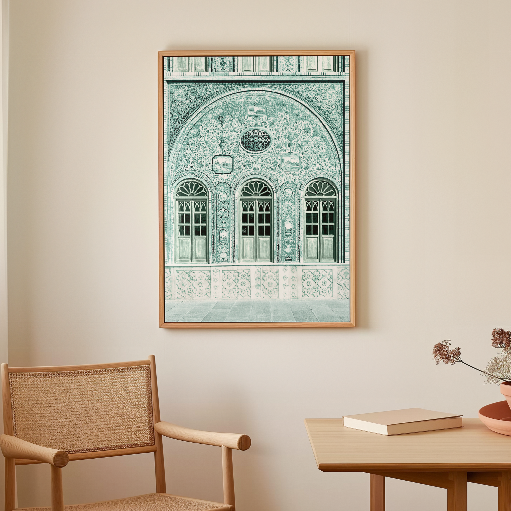 Mint Green Wall Canvas