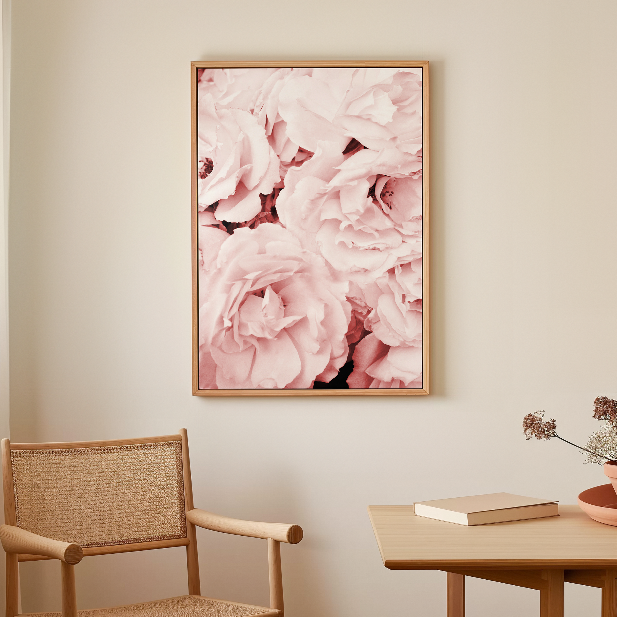 Pink Roses Canvas