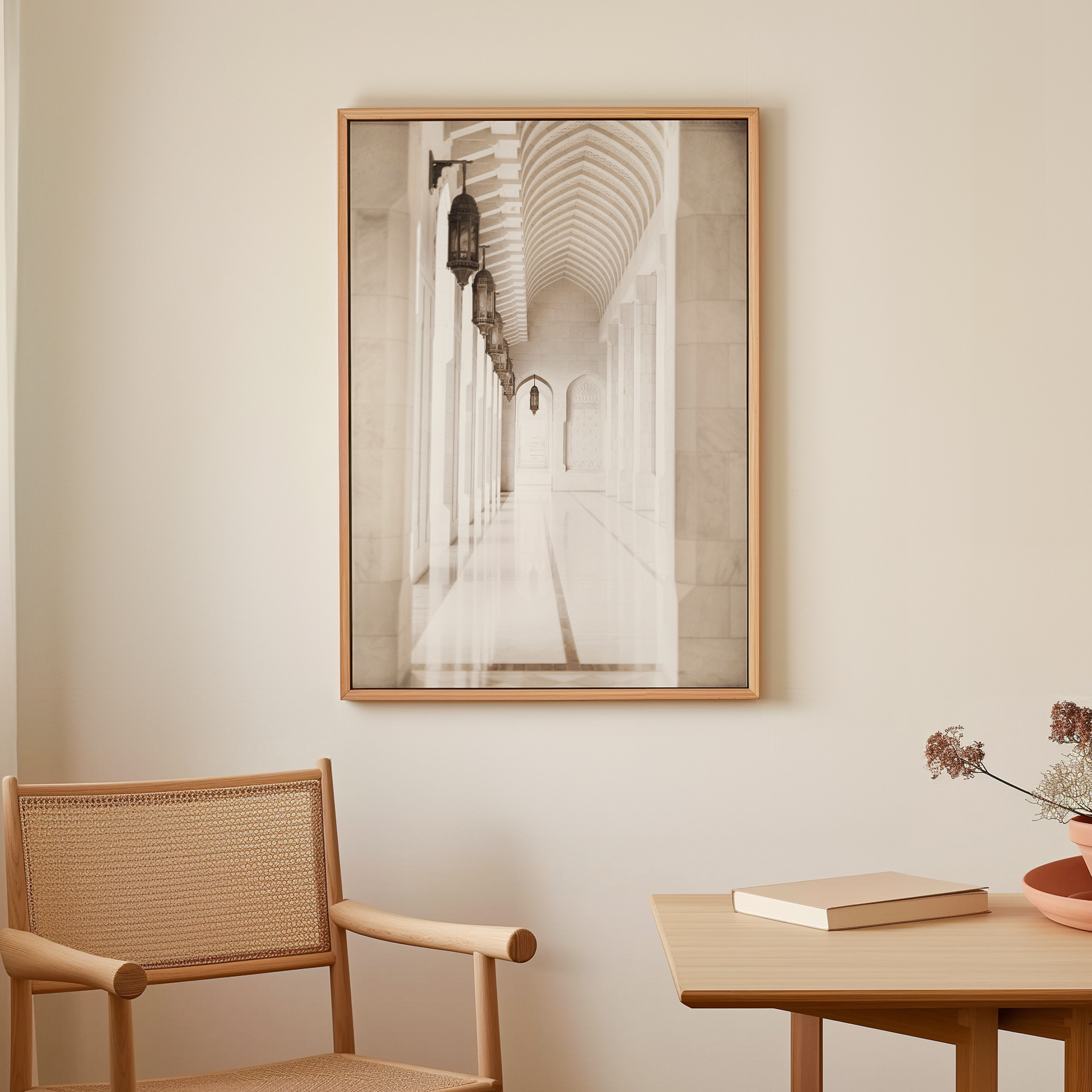 Oman Hallway Canvas