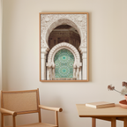 Moroccan Mosaic Canvas