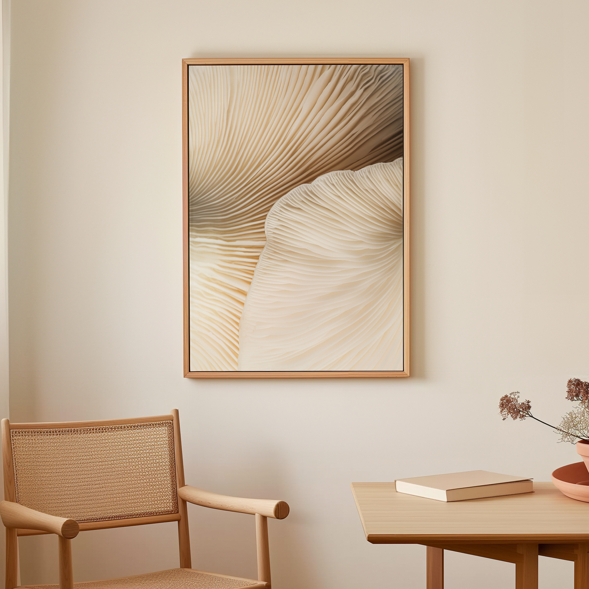 Closeup Mushroom no2 Canvas