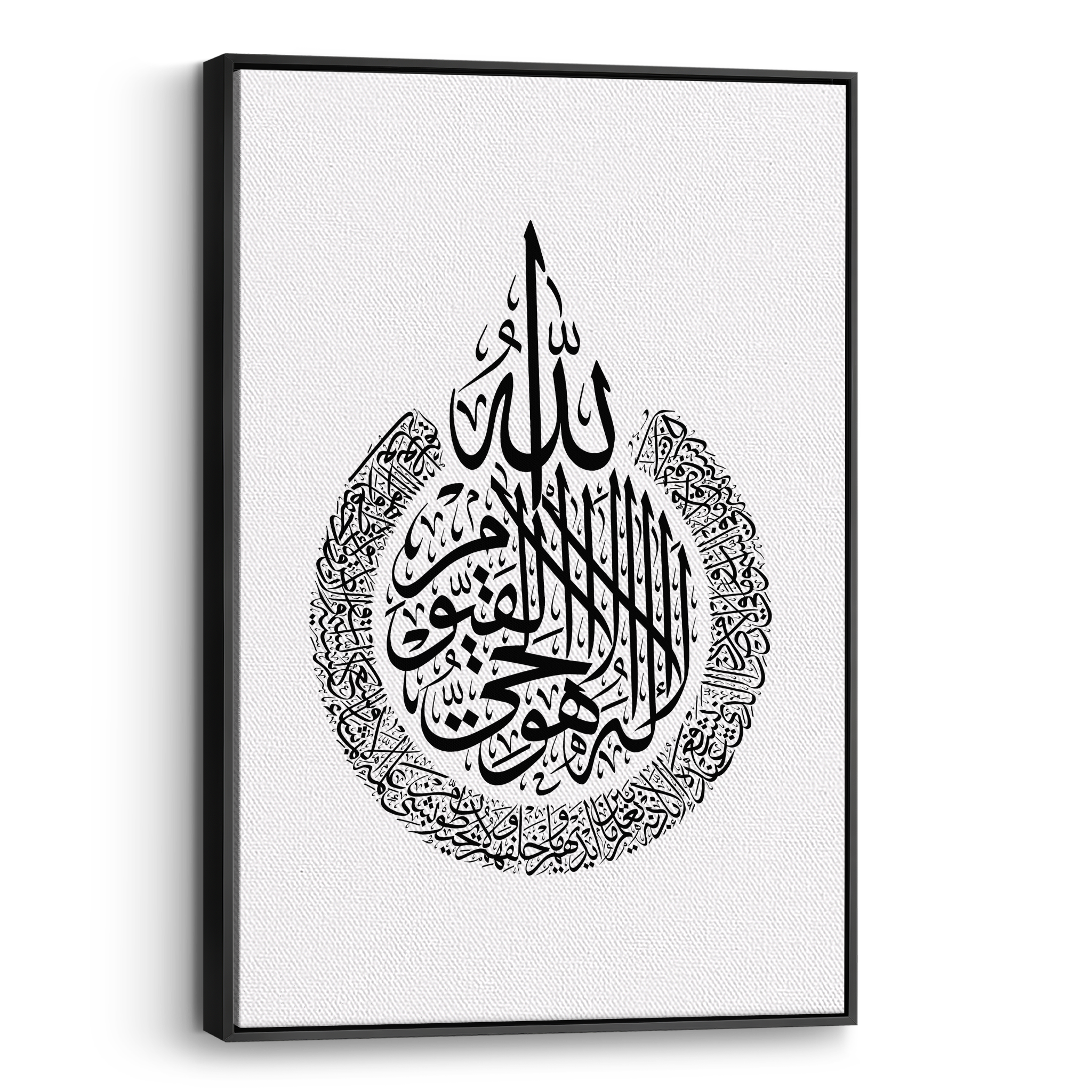 Al Kursi White Canvas