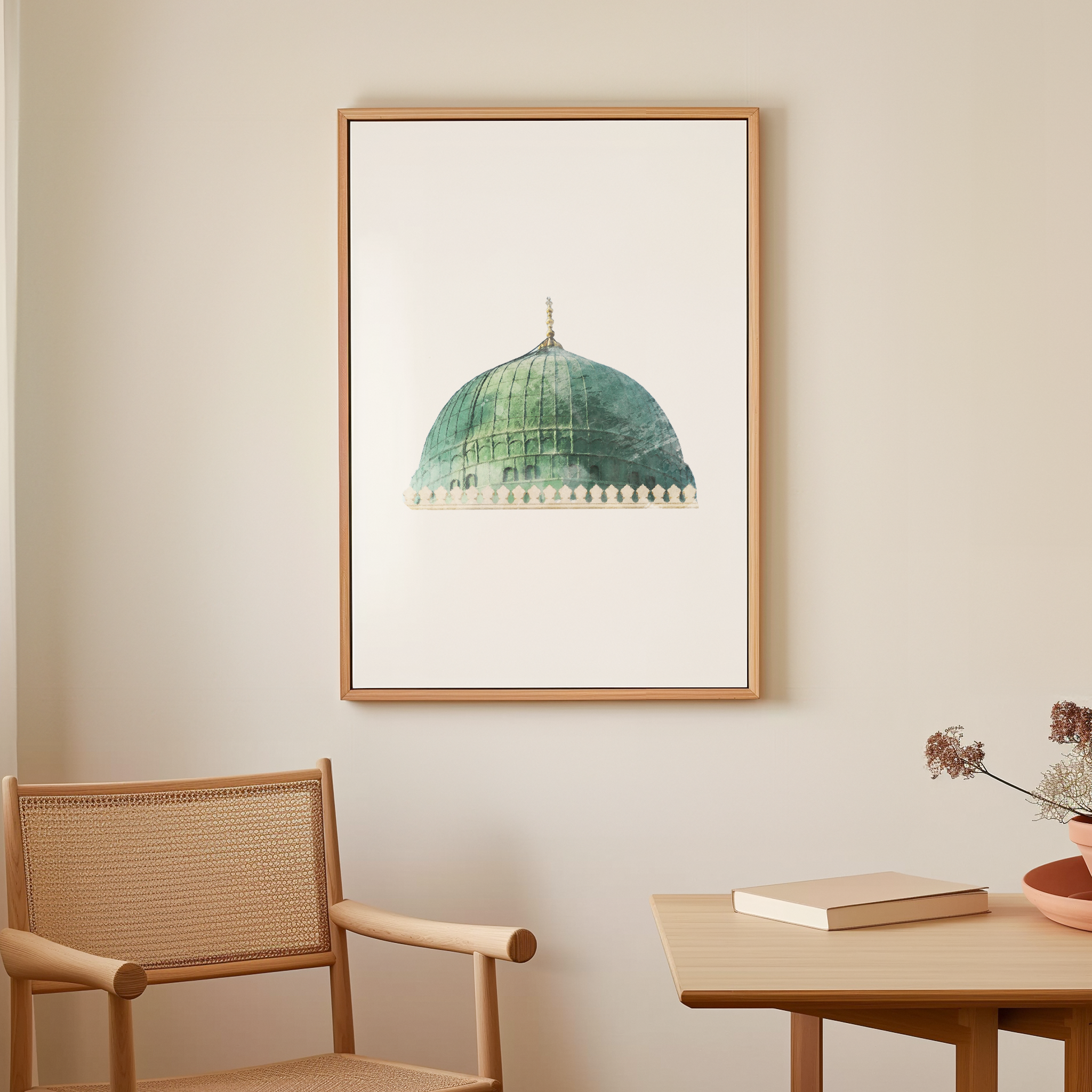 Medina Watercolor Canvas