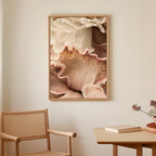 Beige Petals Canvas