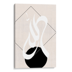 Allah Calligraphy Abstract Canvas