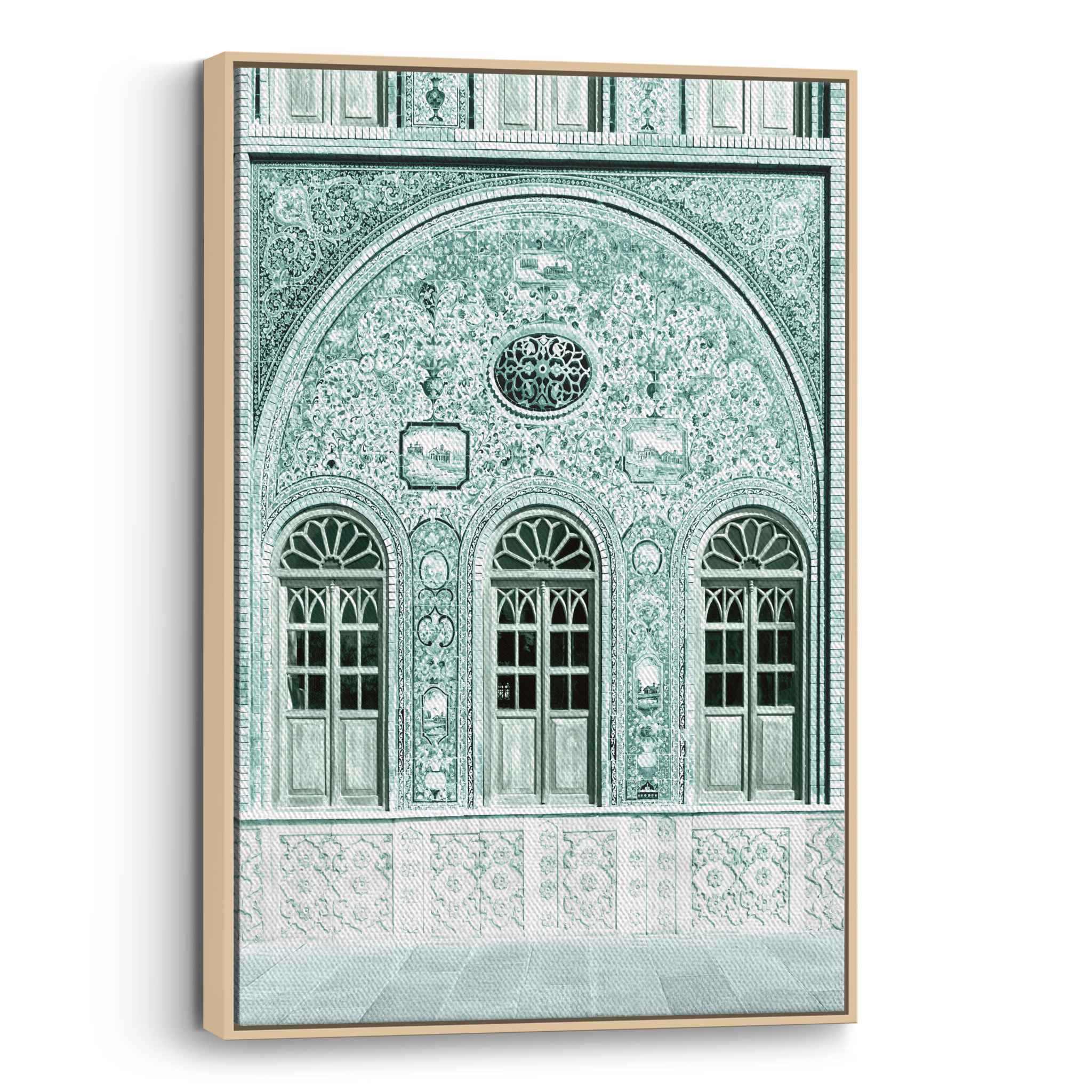 Mint Green Wall Canvas