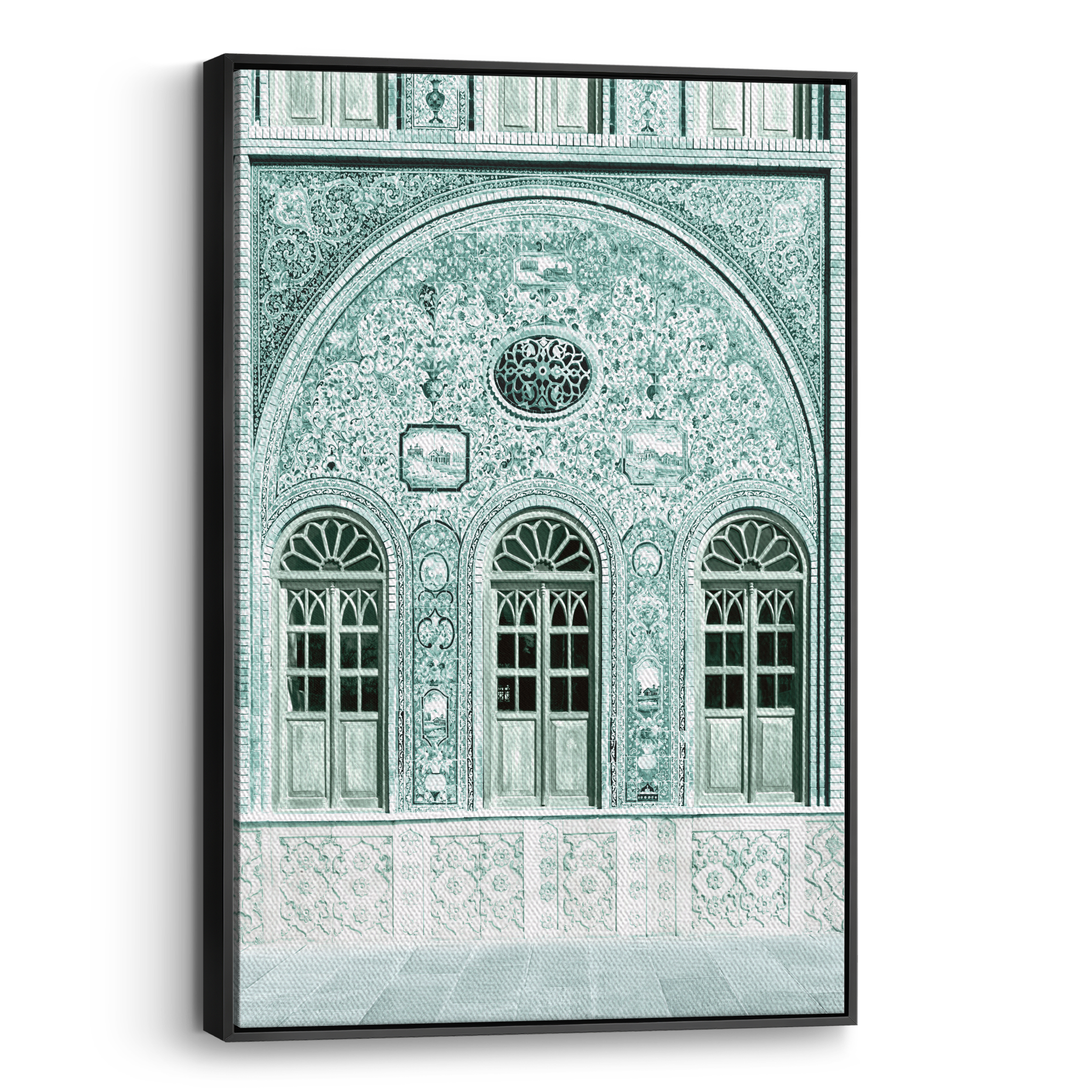 Mint Green Wall Canvas