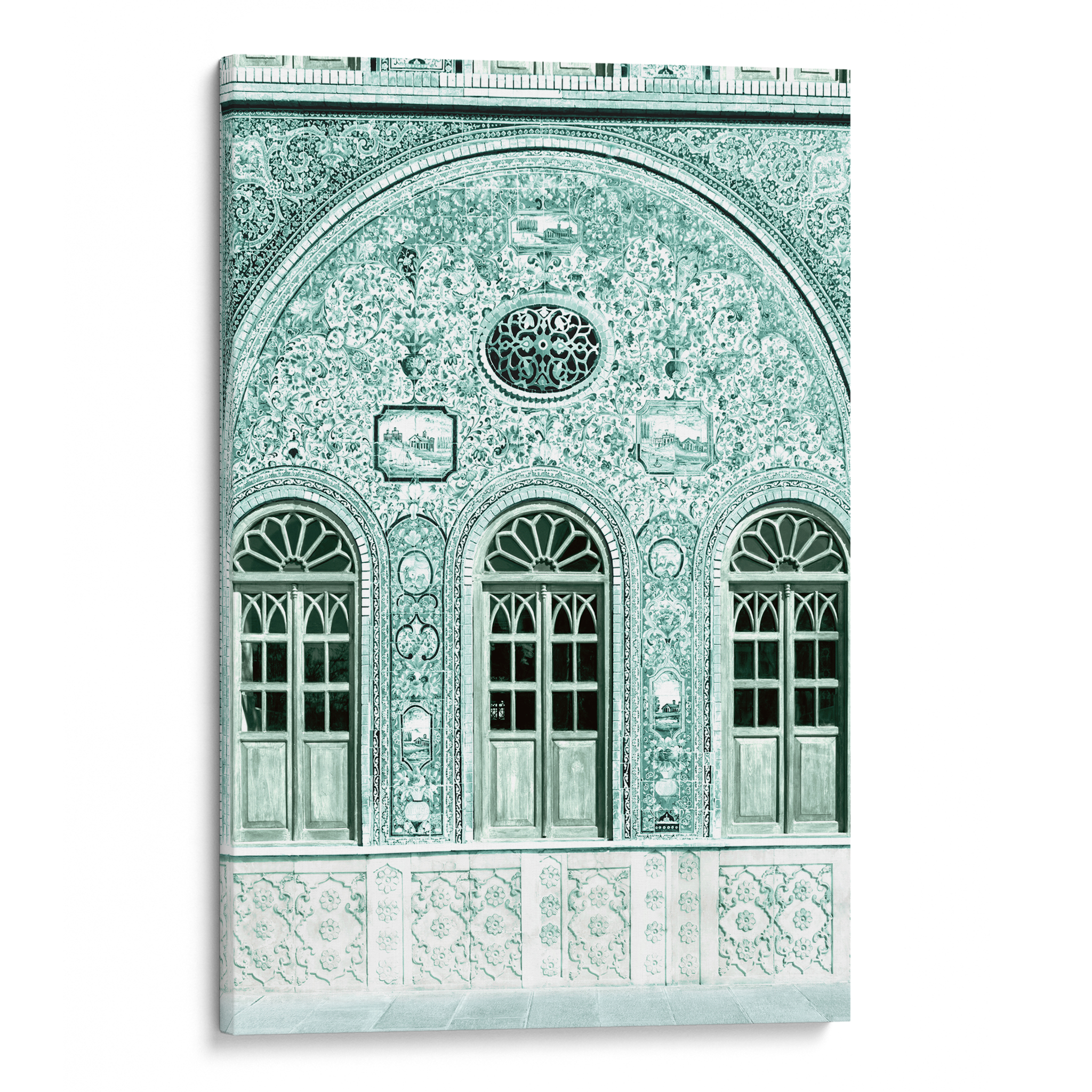 Mint Green Wall Canvas