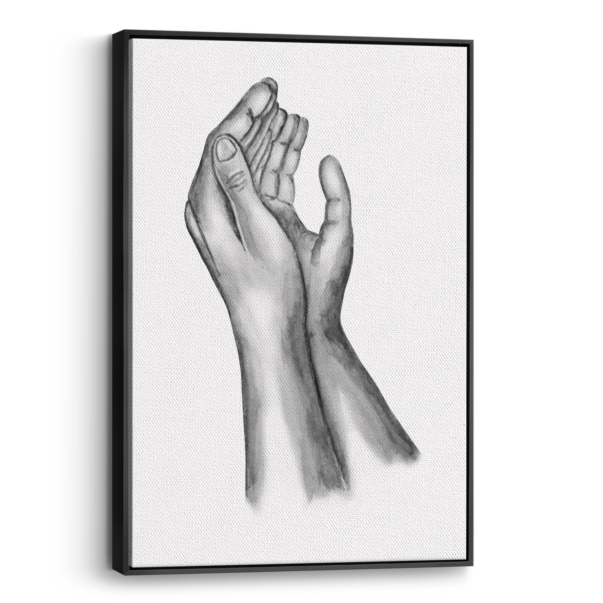 Praying no2 Canvas