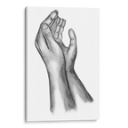 Praying no2 Canvas