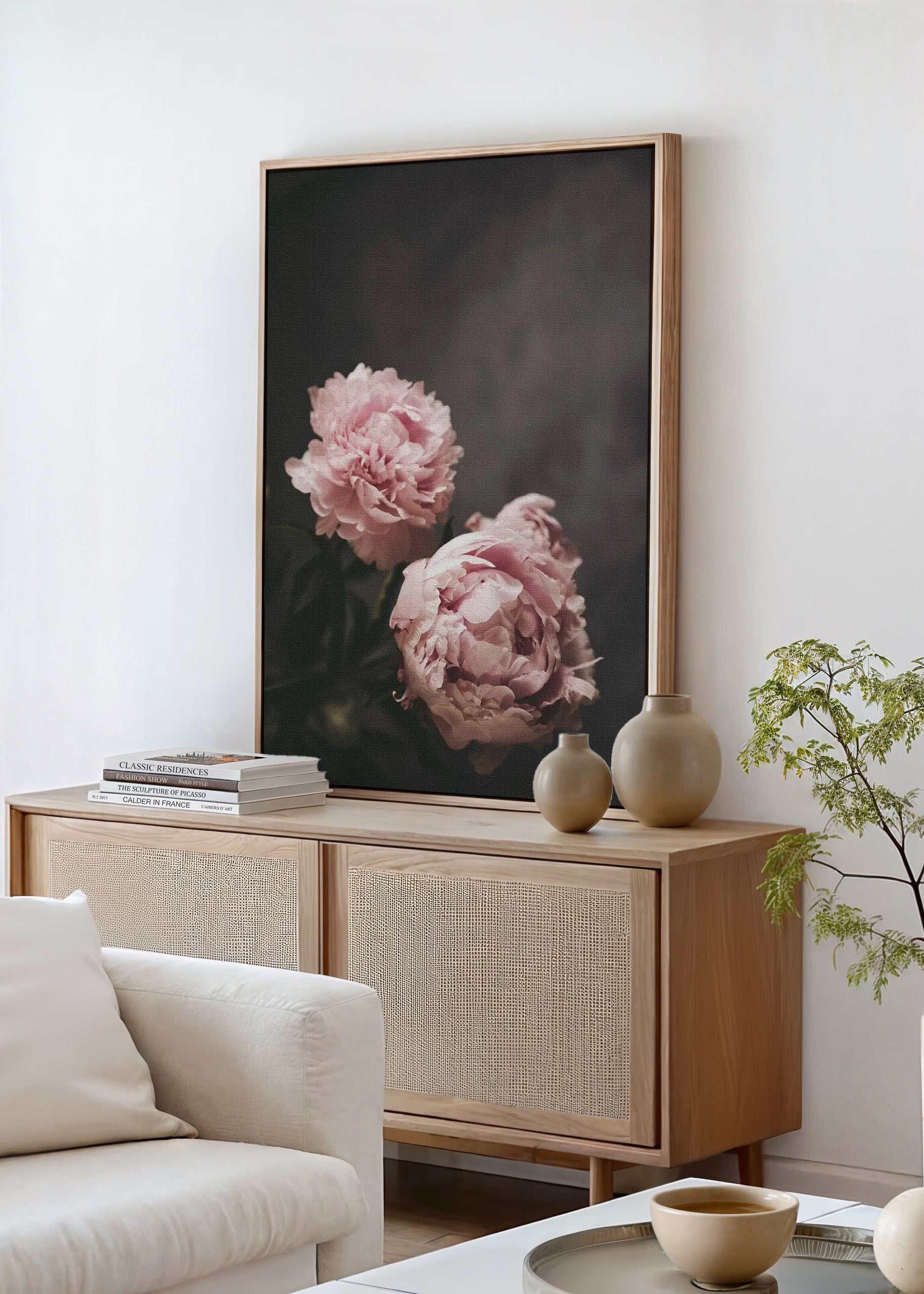 Lovely Peonies Canvas