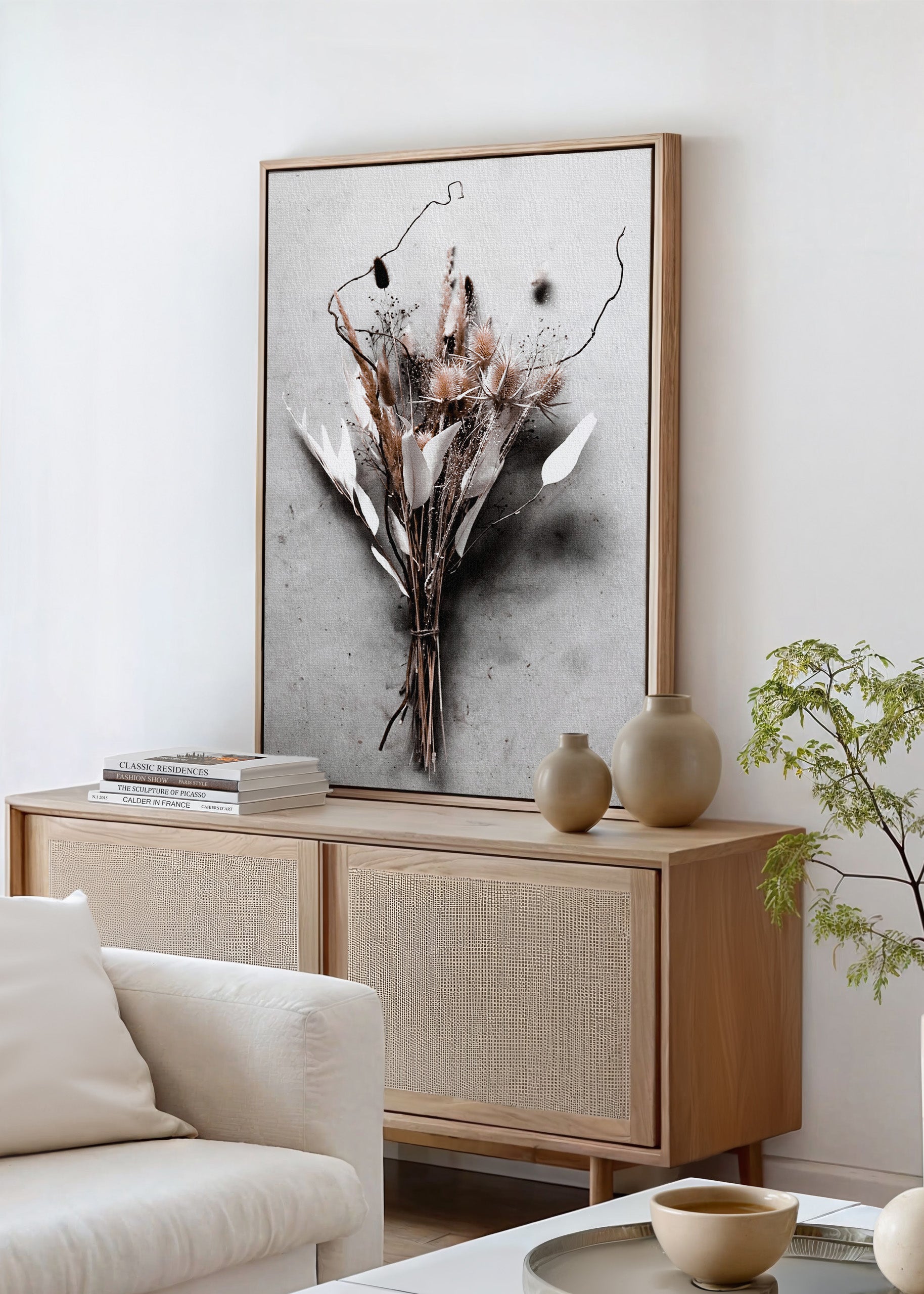 Dark Boquet Canvas