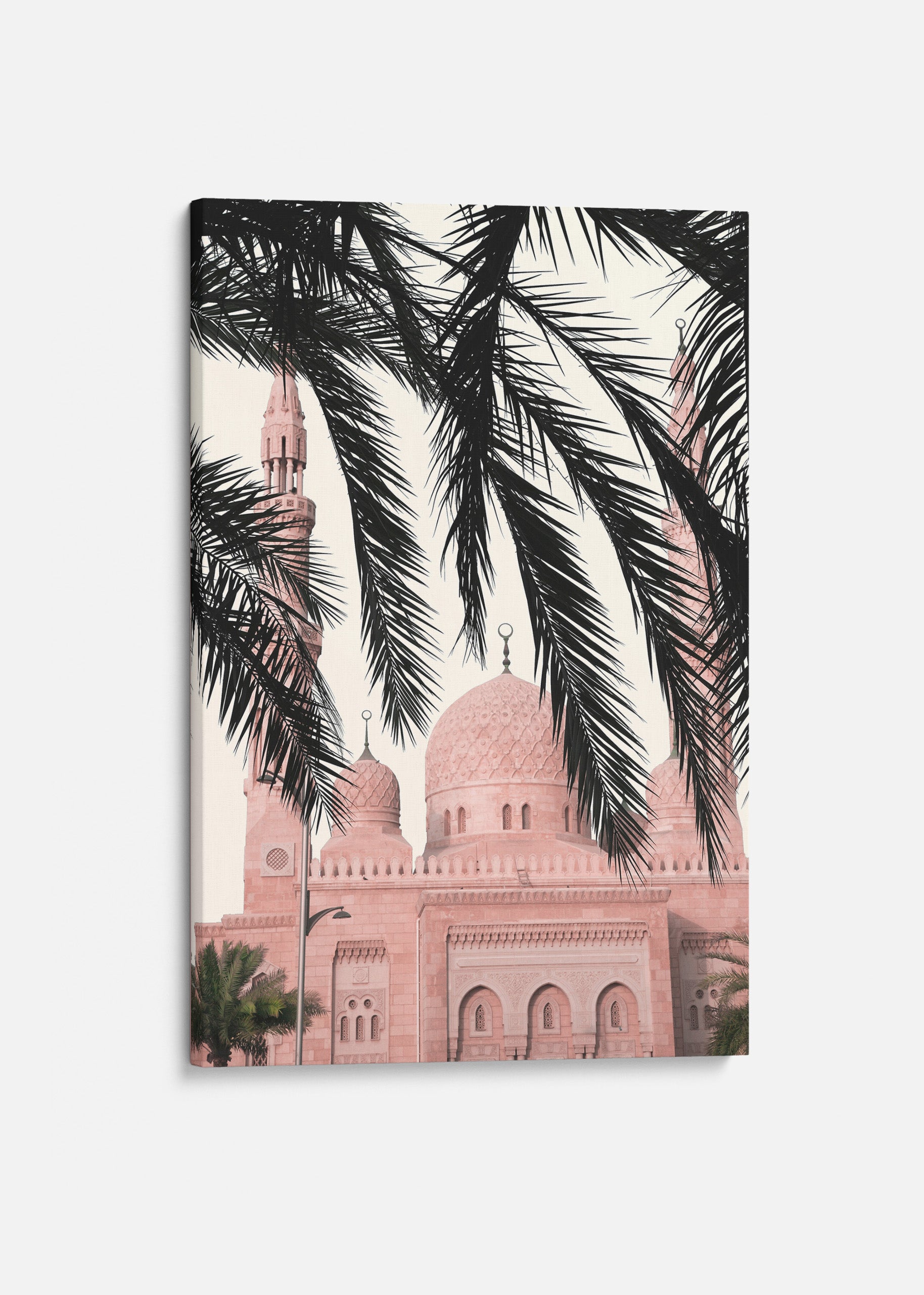 Pink Mosque Canvas