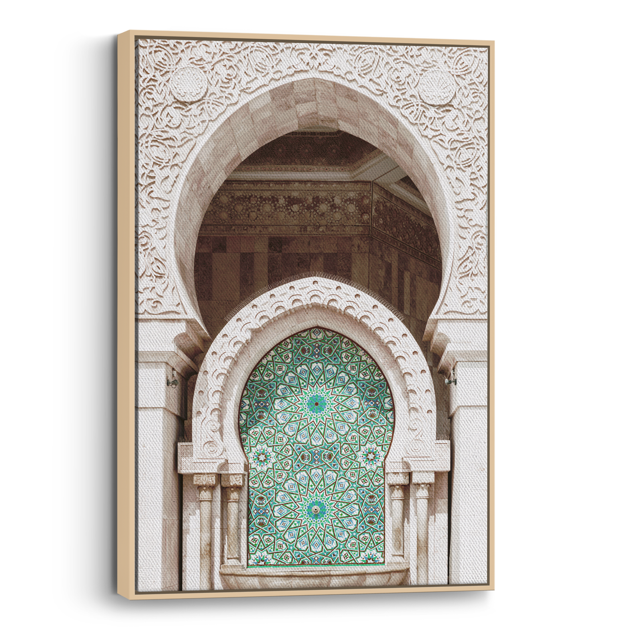 Moroccan Mosaic Canvas