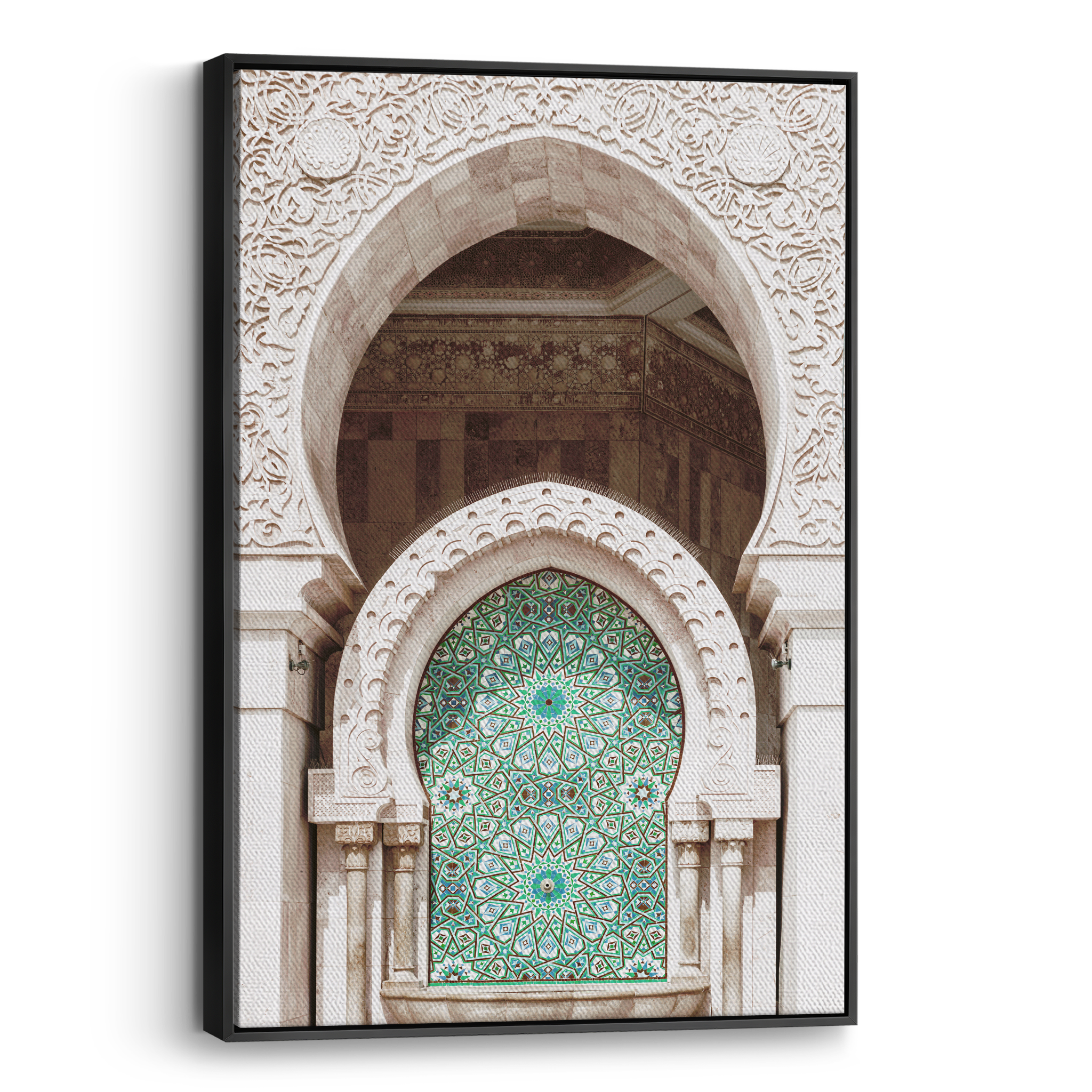 Moroccan Mosaic Canvas