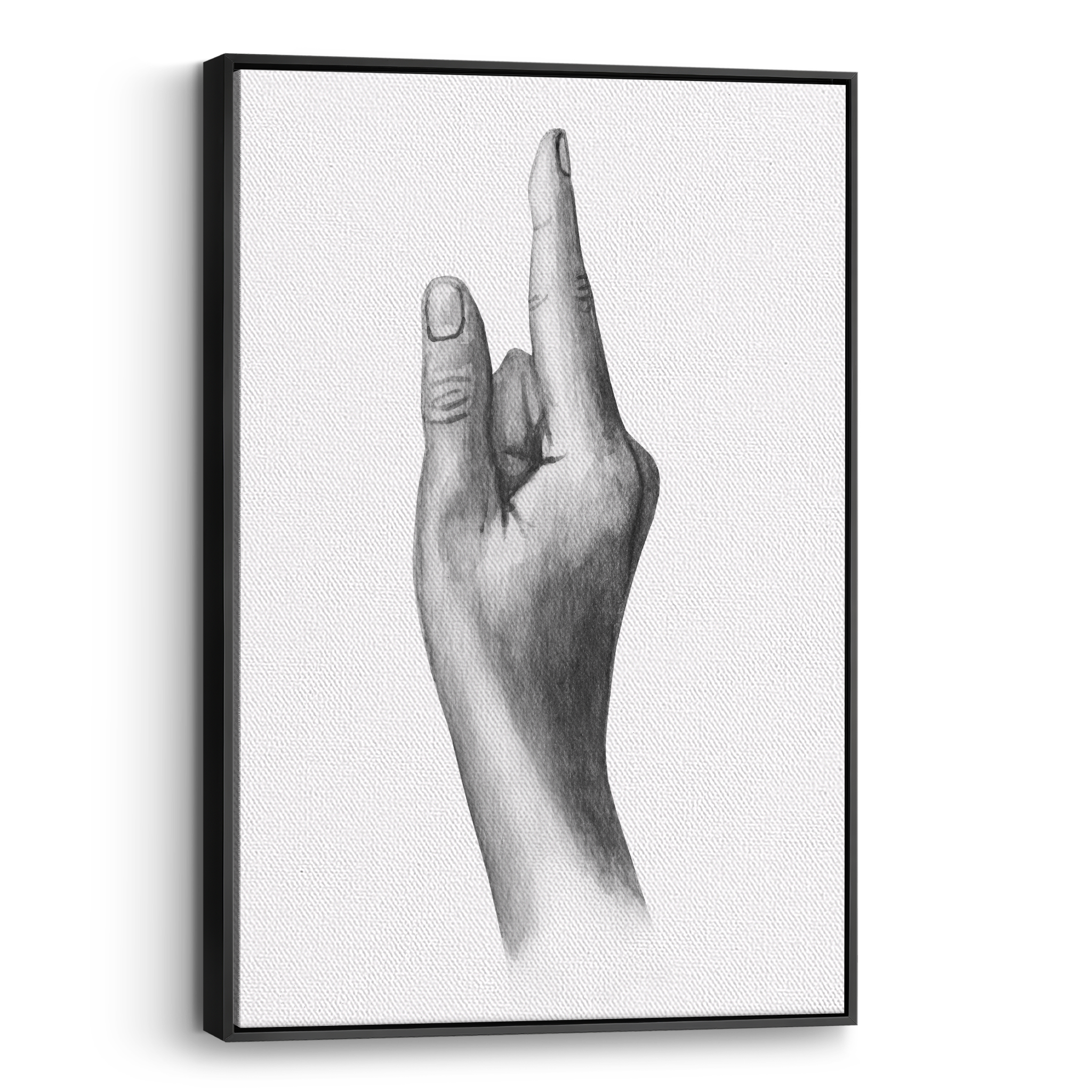 Shahada Hand Canvas