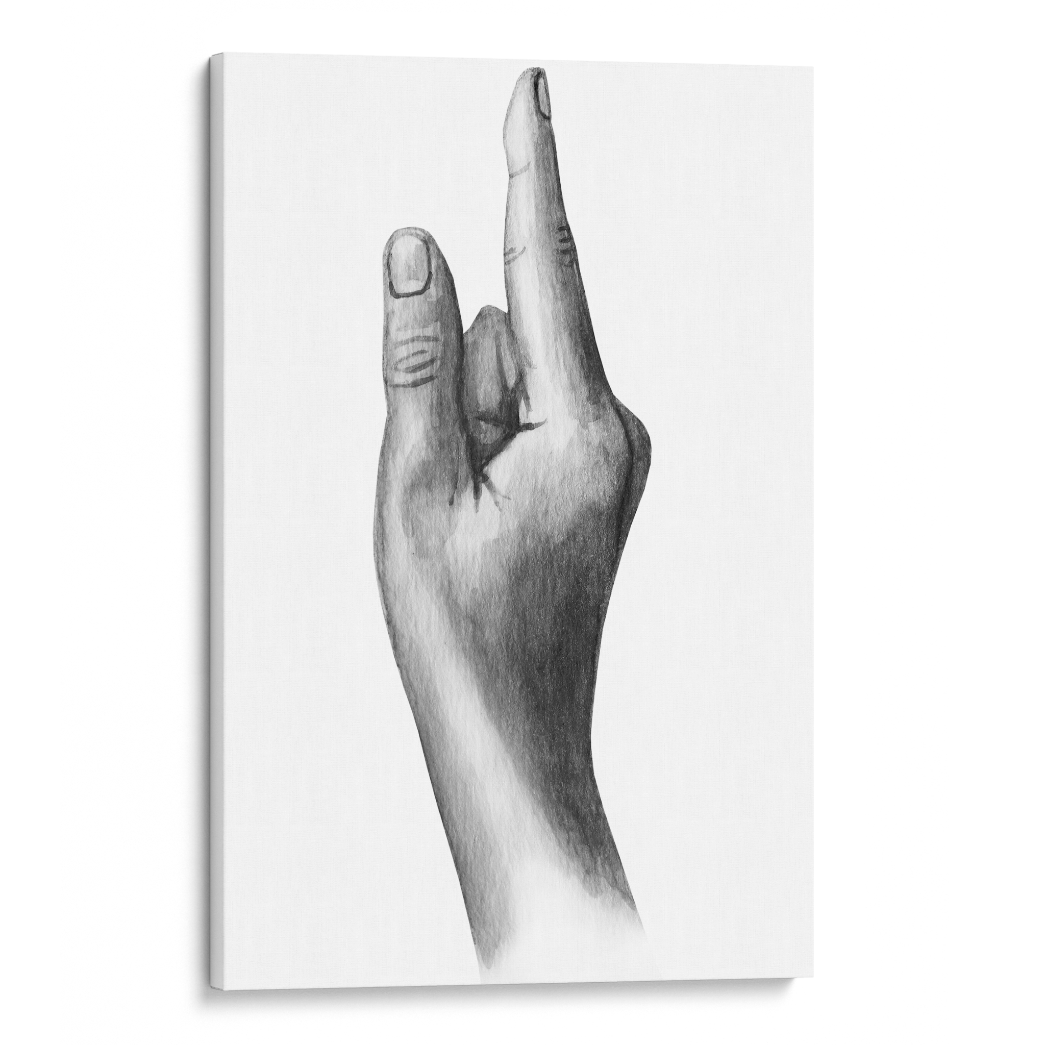 Shahada Hand Canvas