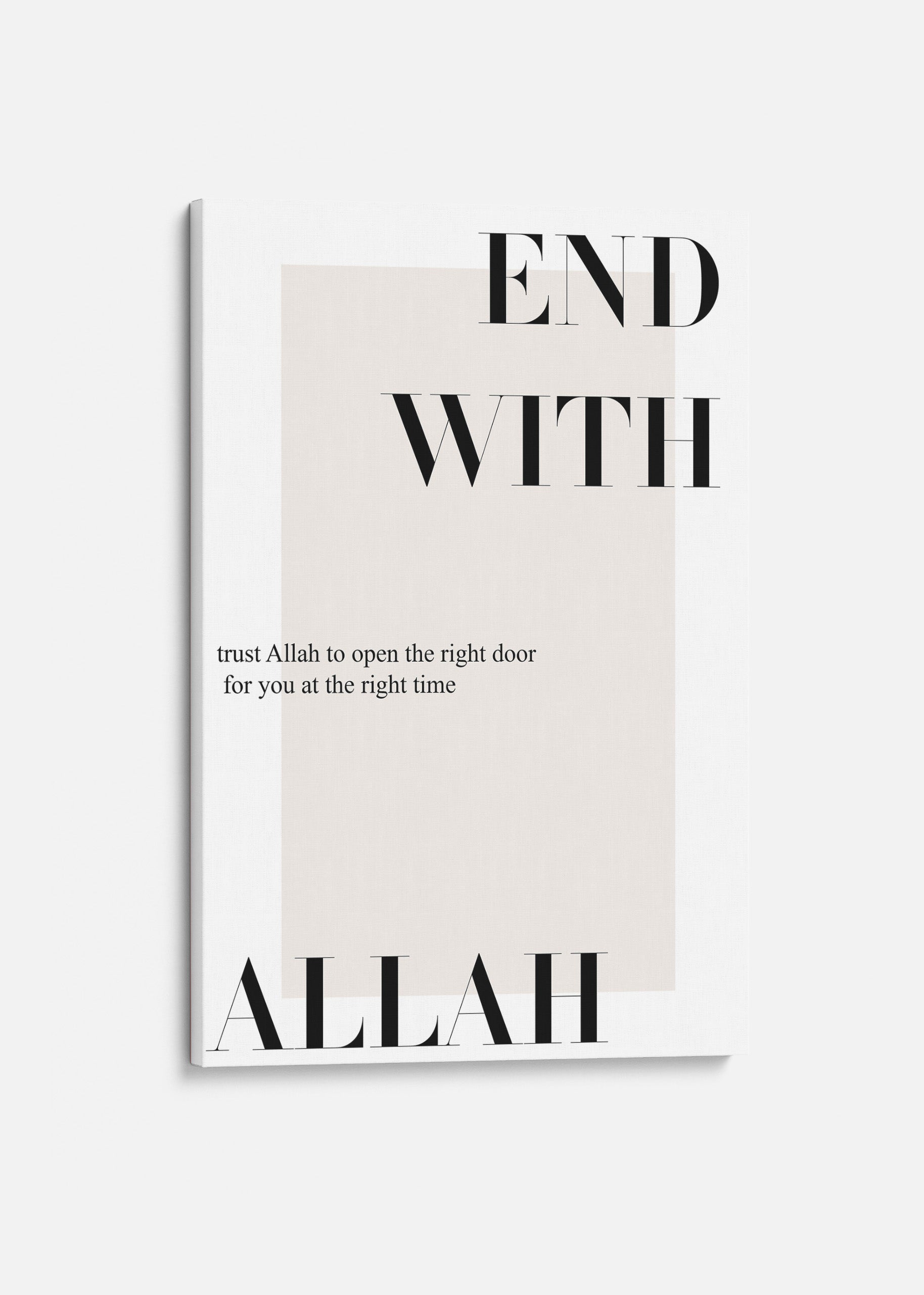 End With Allah Canvas