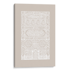 Kaaba Door Beige Canvas