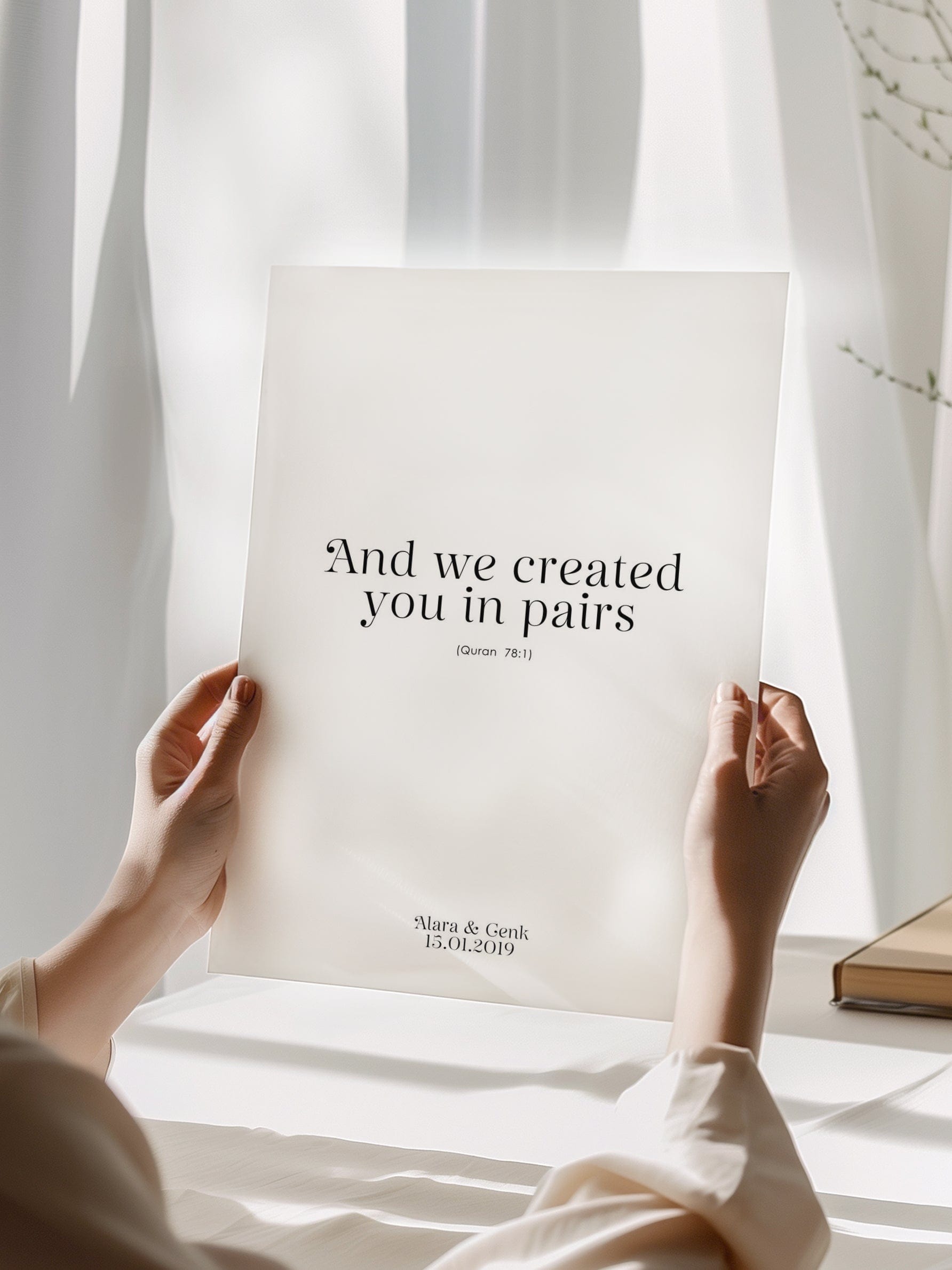 Created In Pairs Poster