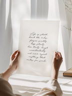 Life Is Short Poster