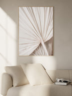 Beige Palm Poster