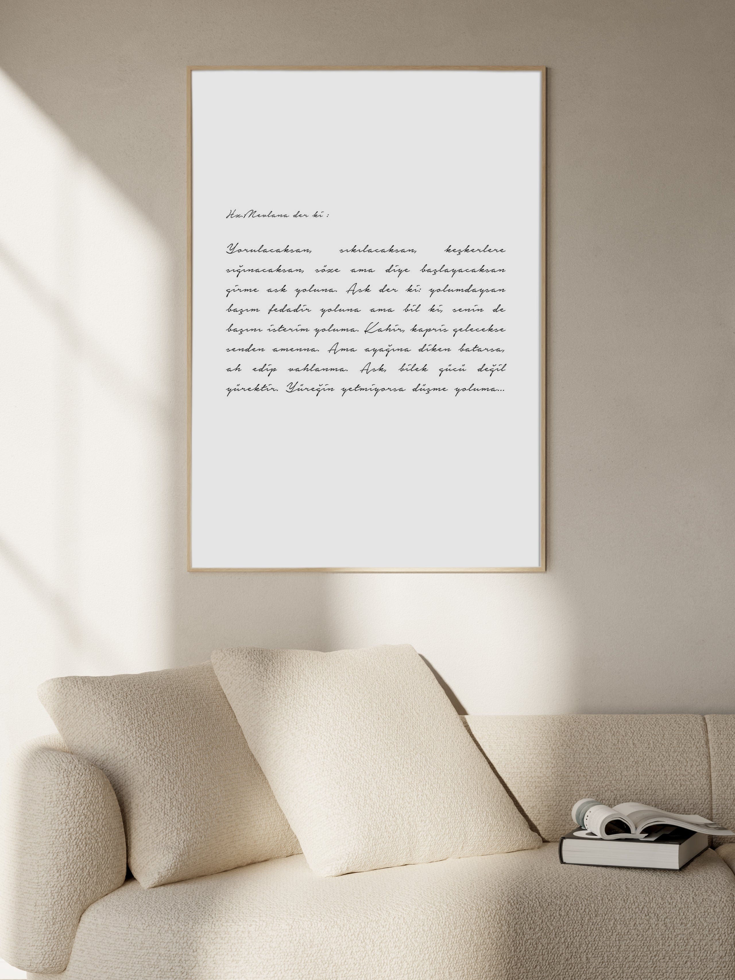 Hz. Mevlana Der Ki Poster