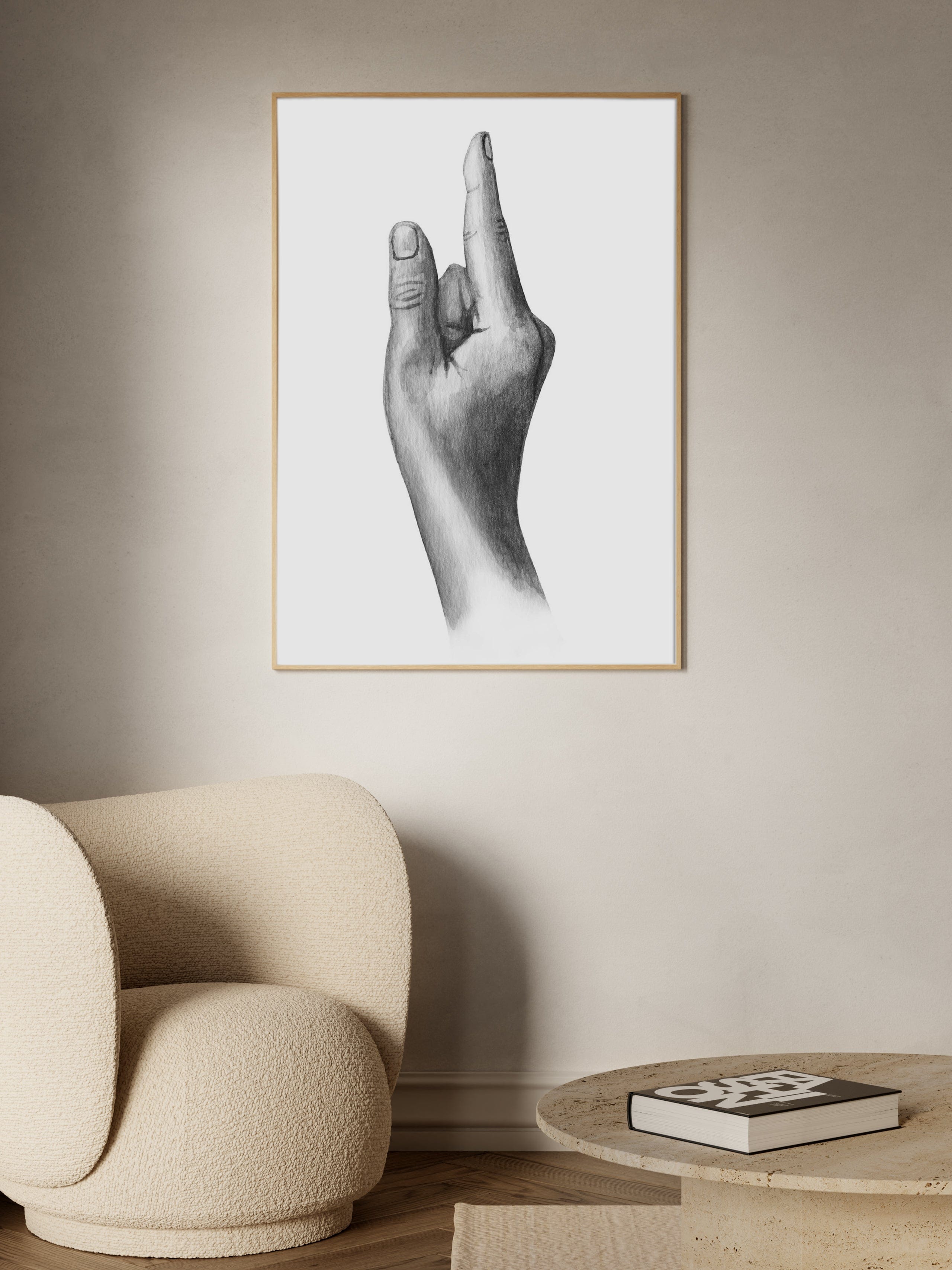 Shahada Hand 2 Poster - Exclusive