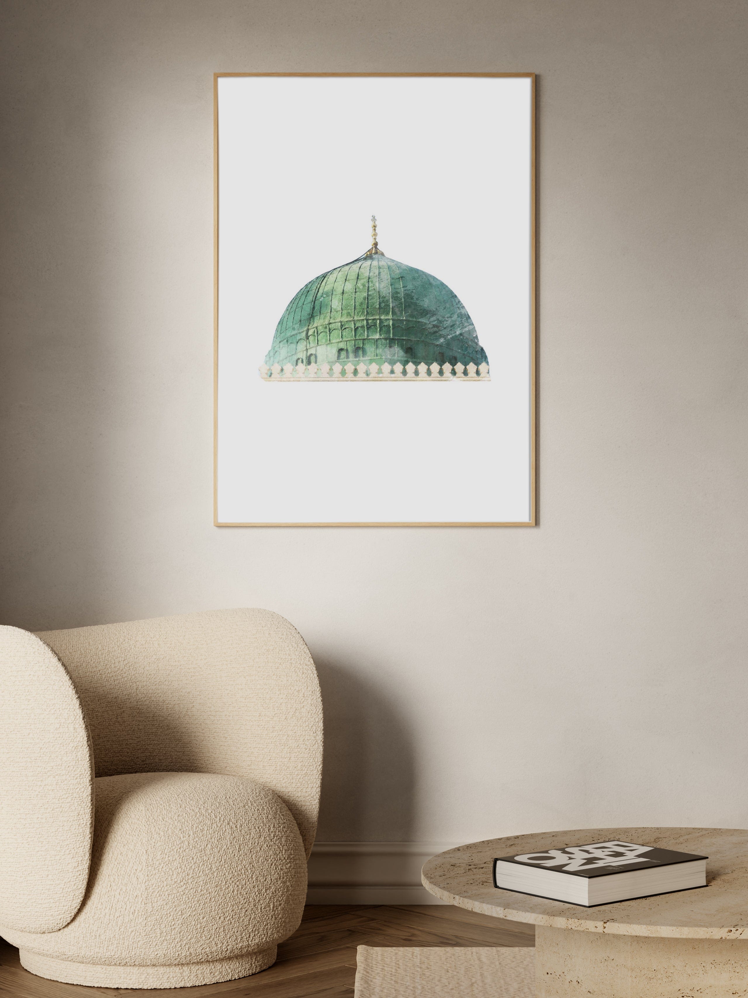 Medina Watercolor Poster