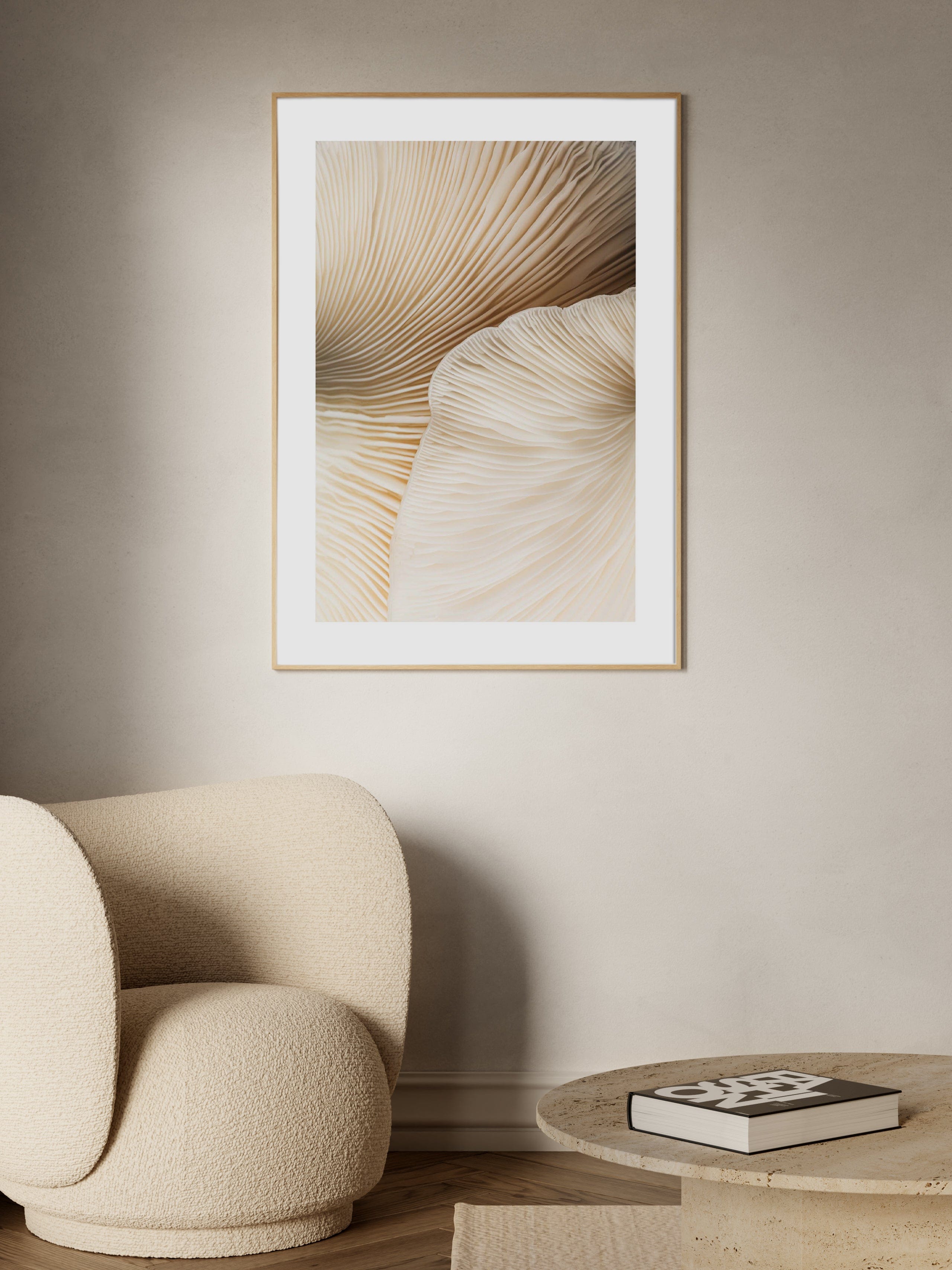 Closeup Mushroom no2 Poster