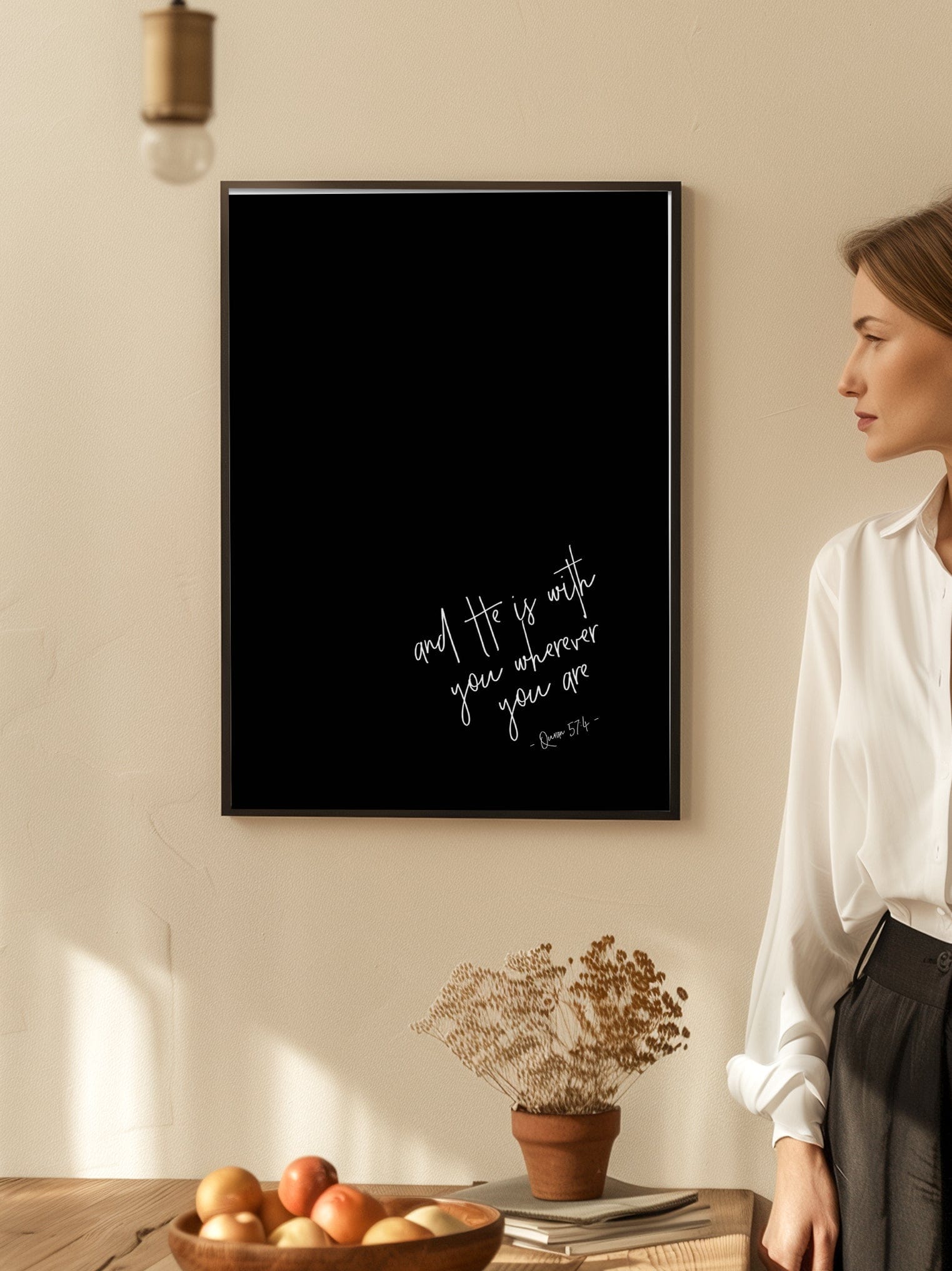 And He Is With You Poster