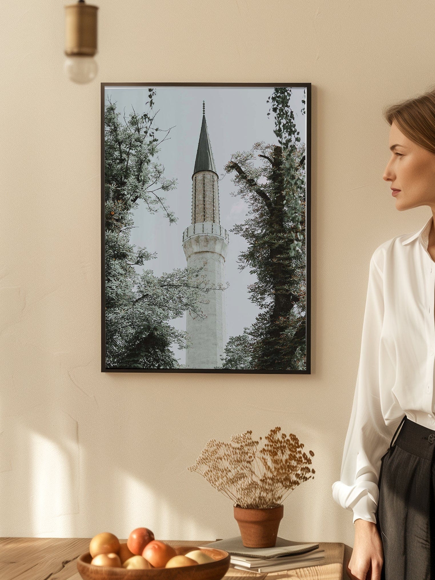 Moody Minaret Poster