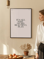 Beautiful Plan Poster
