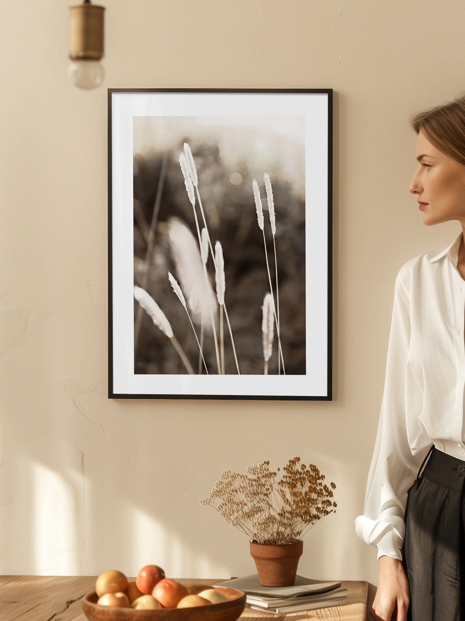 Evening Summer Field Poster