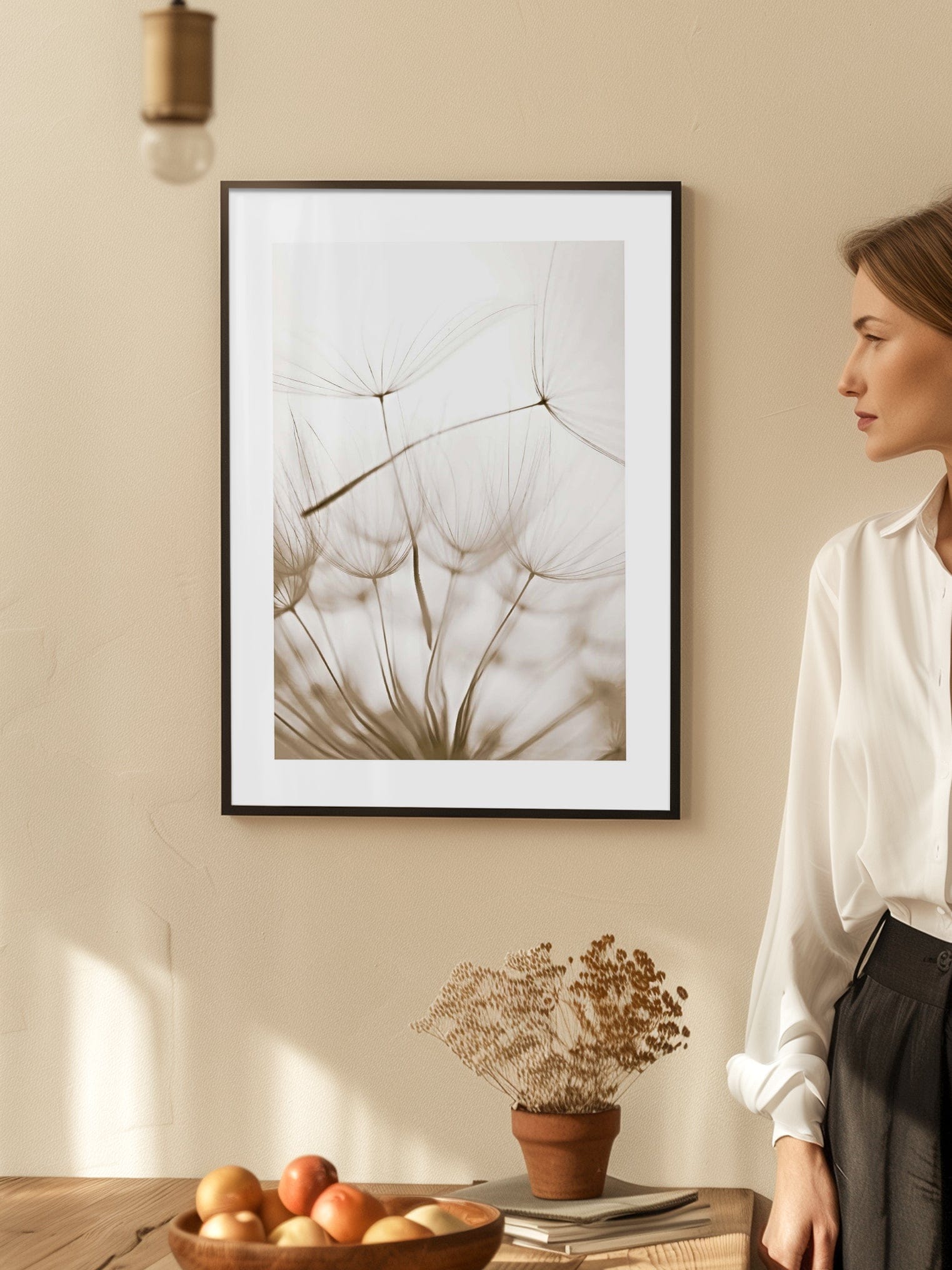 Dandelion Seeds Poster