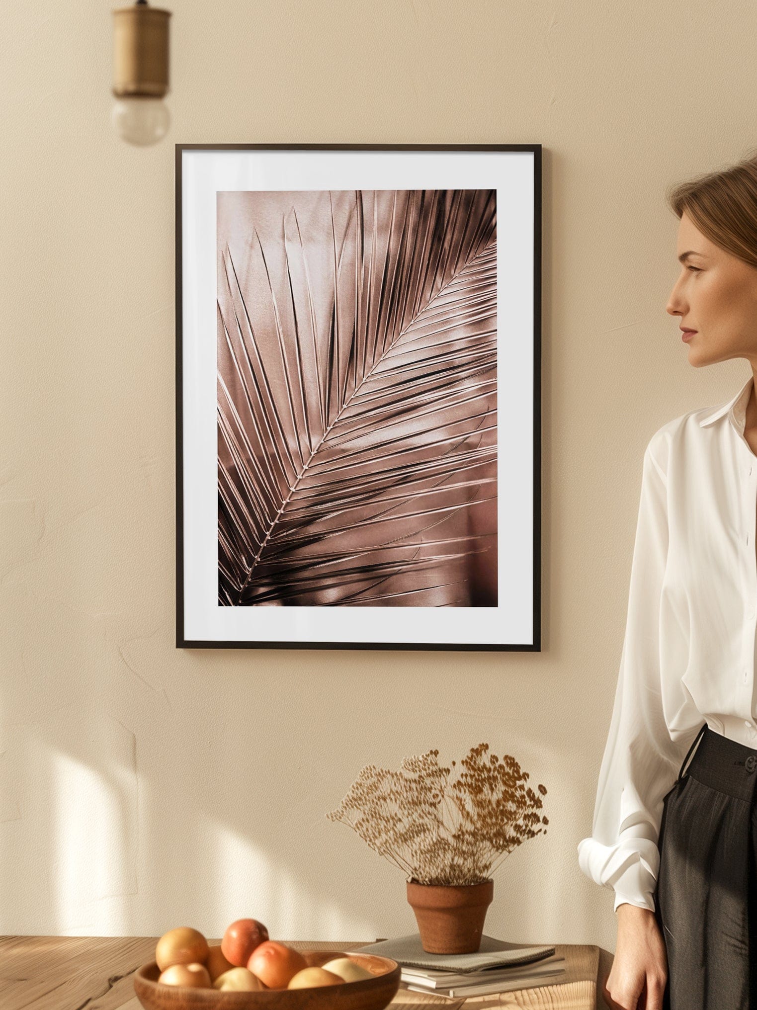 Rose Palm Poster