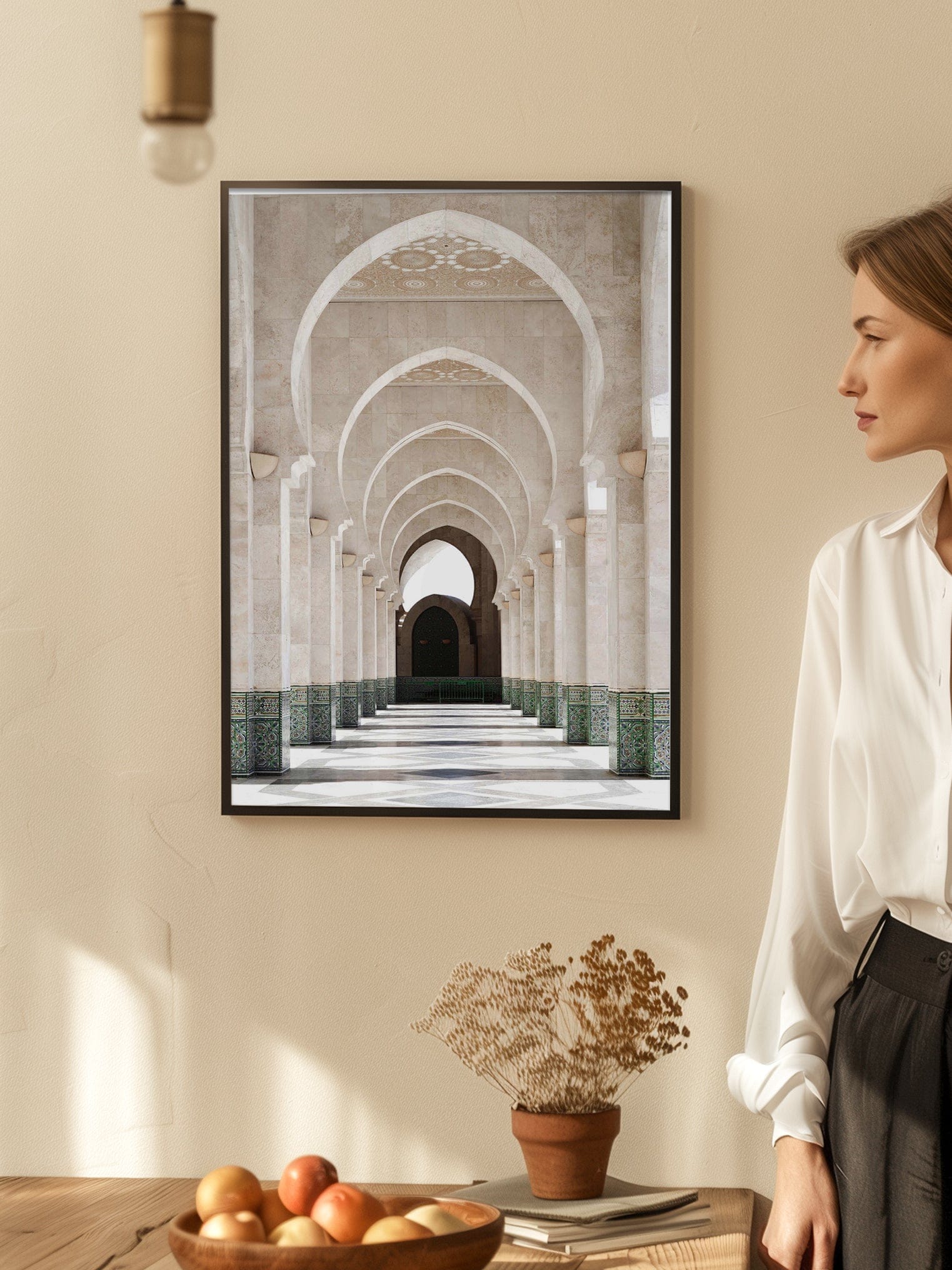 Marrakech Arches Poster