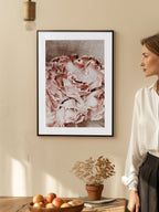 Closeup Rose Poster