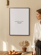 Patience Is Key Poster