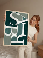 Sabir Green Poster