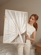 Beige Palm Poster