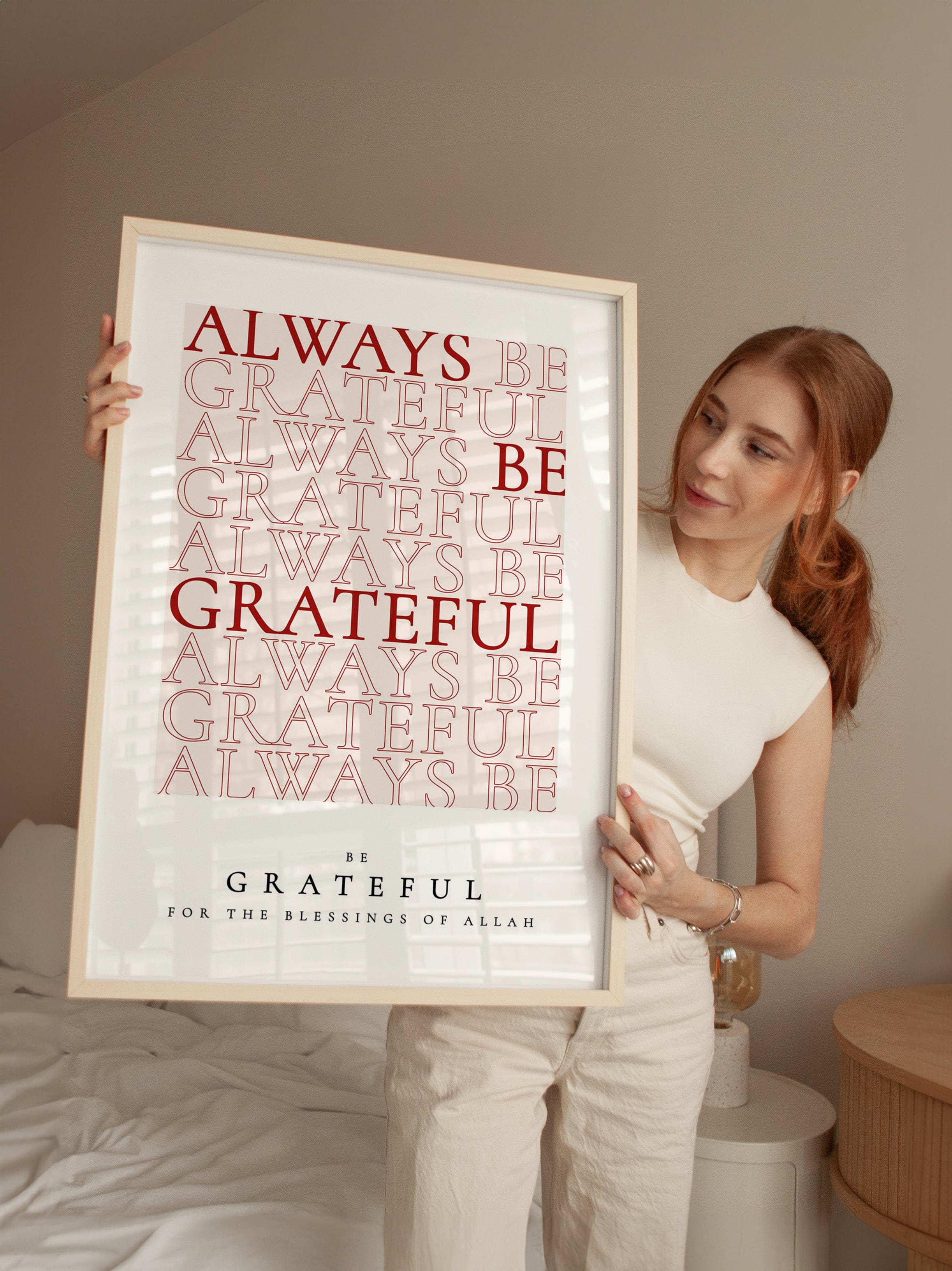 Always Be Grateful Poster